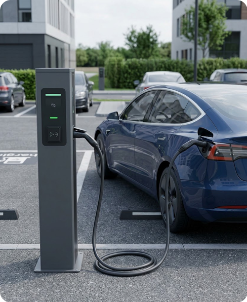 Charging at a charging station